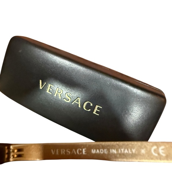 Versace VE4366 Havana Brown Sunglasses Made in Italy w/ Case - Picture 5 of 6